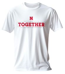 Official We'll All Stick Together N All Kinds Of Weather Fundraiser Tee - White (ships on or before 5/8)  Nebraska Cornhuskers, Nebraska  Mens T-Shirts, Huskers  Mens T-Shirts, Nebraska  Mens, Huskers  Mens, Nebraska  Short Sleeve, Huskers  Short Sleeve, Nebraska  Ladies T-Shirts, Huskers  Ladies T-Shirts, Nebraska Well All Stick Together N All Kinds Of Weather Fundraiser Tee - White, Huskers Well All Stick Together N All Kinds Of Weather Fundraiser Tee - White