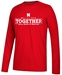 Official We'll All Stick Together N All Kinds Of Weather LS Fundraiser Tee - Red - AT-H4550