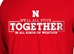 Official We'll All Stick Together N All Kinds Of Weather LS Fundraiser Tee - Red - AT-H4550