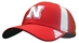 Adidas Nebraska Coaches Pack Cap - Red - HT-G1710