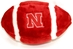 Huskers Plush Football with Iron N - CH-75253