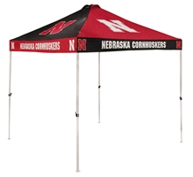 Nebraska Cornhuskers Checkerboard Tailgate Tent Nebraska Cornhuskers, Checkerboard Tent New Logo