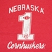 Nebraska Cornhuskers Number 1 Tee - CH-87058