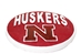 Nebraska Huskers Glitter Step Stone - PY-98802