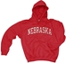Red Nebraska Varsity Hoodie - AS-70075