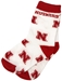 Toddler White Socks with N Logo - CH-S5311