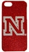 Nebraska Glitz iPhone 5G Crystal Faceplate - NV-63003