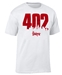 402 Huskers City Scape Tee - White - AT-D5908