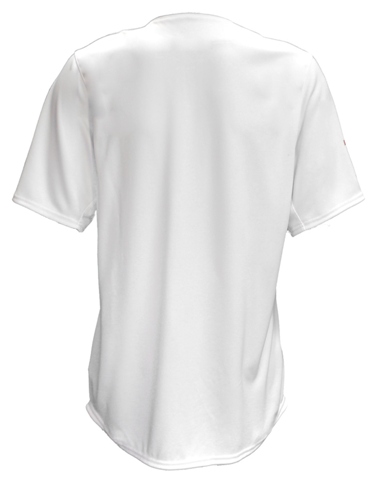 Adidas 2023 Nebraska Script Button-Up Baseball Jersey