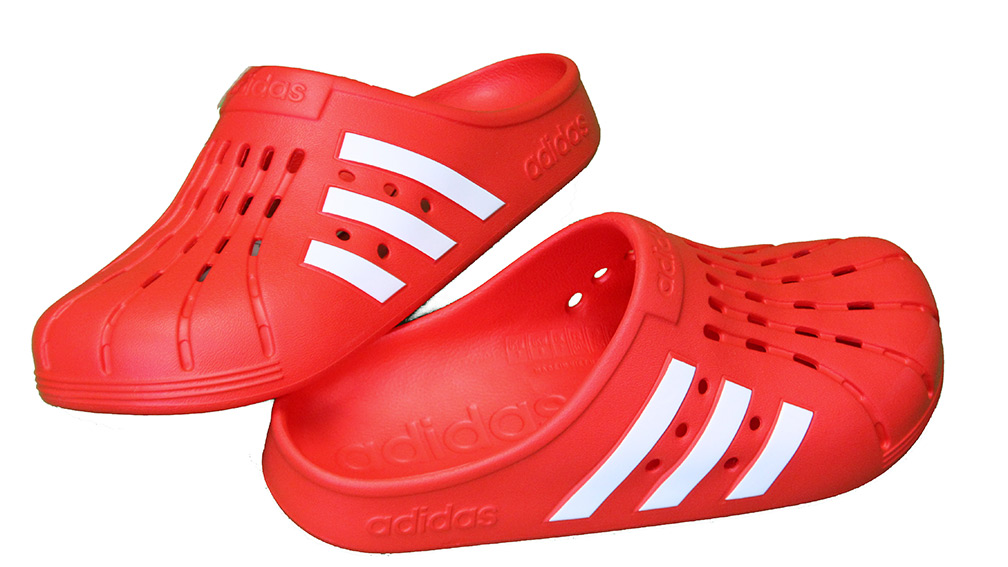 Adidas Red Clog Slip On Shoe
