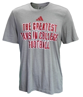 Adidas Huskers Greatest Fans Blend Tee Nebraska Cornhuskers, Nebraska  Mens, Huskers  Mens, Nebraska  Short Sleeve, Huskers  Short Sleeve, Nebraska  Mens T-Shirts, Huskers  Mens T-Shirts, Nebraska Adidas, Huskers Adidas, Nebraska Adidas Heather Grey Nebraska Greatest Fans SS Blend Tee, Huskers Adidas Heather Grey Nebraska Greatest Fans SS Blend Tee