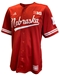 Adidas Official 2024 Nebraska Baseball Crimson Jersey - AS-H8361
