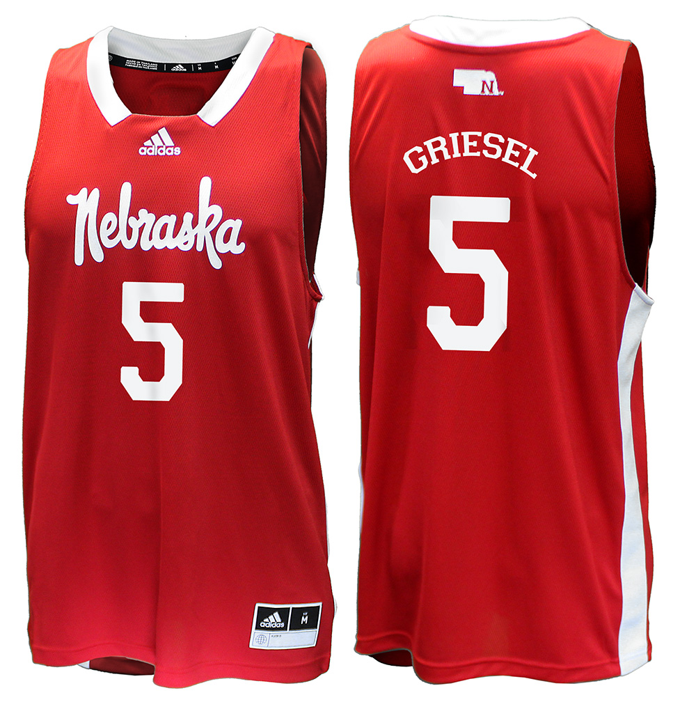 Adidas Nebraska NIL Customized Basketball