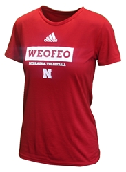 Adidas Womens Nebraska With Each Other For Each Other Volleyball Tee Nebraska Cornhuskers, Nebraska  Ladies, Huskers  Ladies, Nebraska  Short Sleeve, Huskers  Short Sleeve, Nebraska  Ladies Tops, Huskers  Ladies Tops, Nebraska  Ladies T-Shirts, Huskers  Ladies T-Shirts, Nebraska Volleyball, Huskers Volleyball, Nebraska Adidas, Huskers Adidas, Nebraska Adidas Womens Red Nebraska Stack Volleyball SS Creator Tee, Huskers Adidas Womens Red Nebraska Stack Volleyball SS Creator Tee