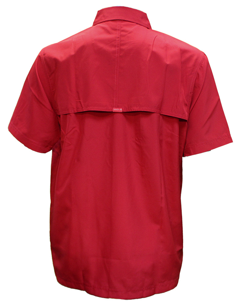 Men's Antigua Black/White Louisville Cardinals Structure Woven Button-Up  Long Sleeve Shirt