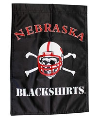 Blackshirts Garden Flag Nebraska Cornhuskers, Blackshirts Garden Flag
