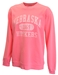 Coral Dyed Huskers Crew Sweatshirt - AS-A1205