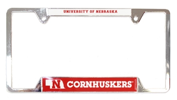 Cornhuskers Metal License Frame Nebraska Cornhuskers, Nebraska Vehicle, Huskers Vehicle, Nebraska Cornhuskers Metal License Frame , Huskers Cornhuskers Metal License Frame 