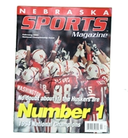 Frazier Signed Nebraska Sports 1994 National Champs Edition Nebraska Cornhuskers, Nebraska Sports Tribute to Crouch