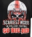 Go Big Red Scary Tee - AT-D8321