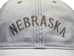 Khaki Nebraska The Standard Relaxed Twill EZA Adjustable Hat Legacy - HT-G7288