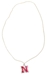 Husker Iron N Logo Pendant Necklace - DU-05063