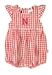 Infant Girls Huskers Gingham Dress - CH-F5437