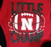 Infants Nebraska Lil Champ Creeper N Bib Bootie Set - CH-F5518