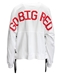 Ladies Go Big Red Side Lace Jersey Tee - ZT-4H196