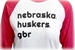 Ladies Nebraska Huskers GBR Raglan - AT-B6208