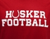 Lucky Husker Football Tee - AT-B6242