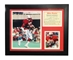 Mike Rozier Heisman Autographed Framed and Matted Print - OK-F1983