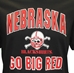 Nebraska Blackshirts Go Big Red Barrel Tee - AT-G1329