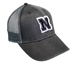Nebraska Charcoal Cotton Waxed Hat - HT-B7681