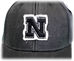 Nebraska Charcoal Cotton Waxed Hat - HT-B7681