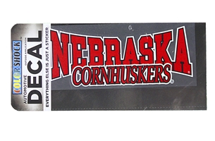 Nebraska Cornhuskers Decal Nebraska Cornhuskers, Nebraska Vehicle, Huskers Vehicle, Nebraska Stickers Decals & Magnets, Huskers Stickers Decals & Magnets, Nebraska Nebraska Cornhuskers Decal, Huskers Nebraska Cornhuskers Decal