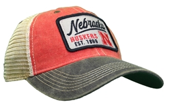 Nebraska Huskers Est. Patch Trucker  Nebraska Cornhuskers, Nebraska  Mens Hat, Huskers  Mens Hat, Nebraska  Mens Hats, Huskers  Mens Hats, Nebraska Nebraska Huskers Mix Trucker , Huskers Nebraska Huskers Mix Trucker 