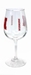 Nebraska Huskers Game Day Wine Glass - KG-A3036