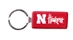 Nebraska Huskers Metal Keychain - CR-B6026