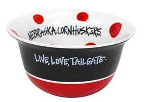 Nebraska Love Bowl Nebraska Cornhuskers, Nebraska  Kitchen & Glassware, Huskers  Kitchen & Glassware, Nebraska Nebraska Love Bowl, Huskers Nebraska Love Bowl