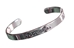 Nebraska Silver Cuff Bracelet - DU-E9617