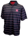 Nebraska Thin Stripe Antigua Golf Shirt - AP-A2174