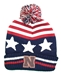 Nebraska USA Flag Cuffed Knit - HT-B7743