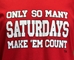 Only So Many Saturdays LS Tee - AT-C5207