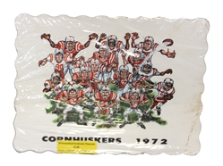 Pack of 1972 Cornhuskers Caricature Placemats Nebraska Cornhuskers, Nebraska One of a Kind, Huskers One of a Kind, Nebraska  Framed Pieces, Huskers  Framed Pieces, Nebraska Rare 1972 Cornhuskers Caricature Placematt, Huskers Rare 1972 Cornhuskers Caricature Placematt