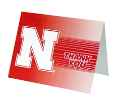 Thank You Cards Pack Nebraska Cornhuskers, Thank You Cards 10pk