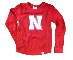 Toddler Boys Nebraska Double Tuck Waffle Crew Nebraska Cornhuskers, Nebraska  Childrens, Huskers  Childrens, Nebraska  Kids, Huskers  Kids, Nebraska  Crew, Huskers  Crew, Nebraska Toddler Boys Red Nebraska Double Tuck Waffle Crew Wes And Willy, Huskers Toddler Boys Red Nebraska Double Tuck Waffle Crew Wes And Willy