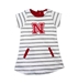 Toddler Gals Nebraska Striped French Terry Dress - CH-C5072