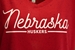 Womens Nebraska Fleck V-Neck Tee - AT-D1078