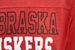 Womens Nebraska Huskers School Pride  3/4 Sleeve Top - AT-E4094